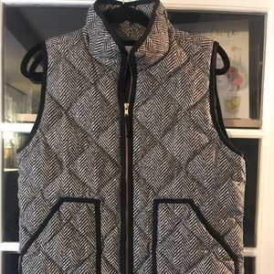J.Crew Herringbone Vest